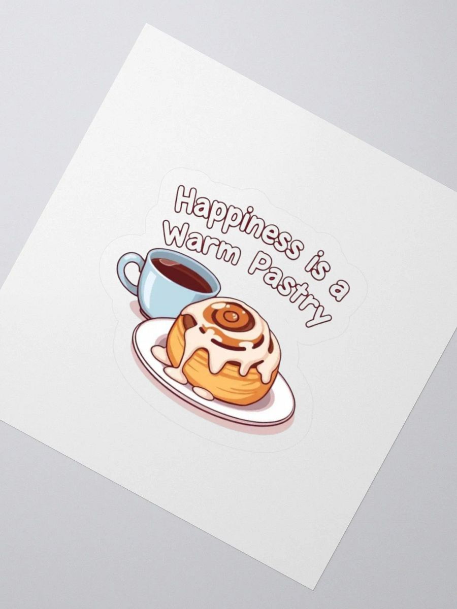 Warm Pastry Delight Stickers product image (5)