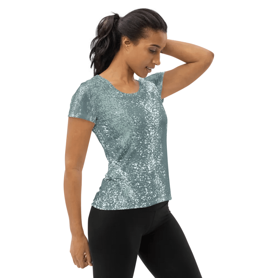 Customizable All-Over Print Women's Athletic Tee product image (4)