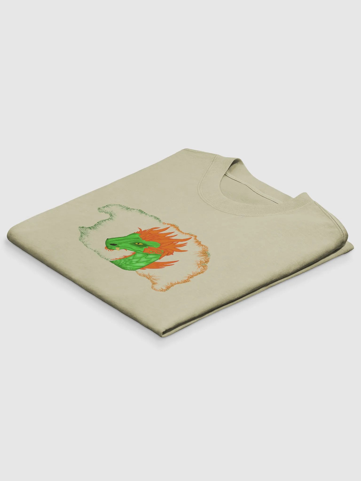 Fierce Dragon Head Oversized T-Shirt product image (4)