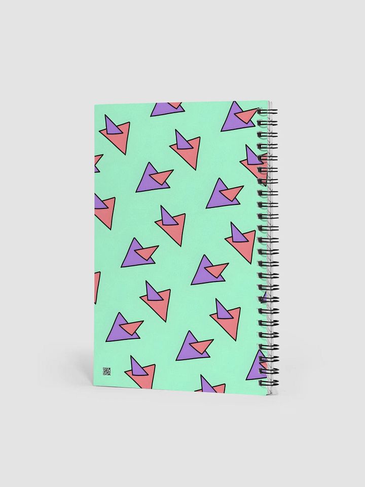 Modern Memphis Note Book - Green product image (2)