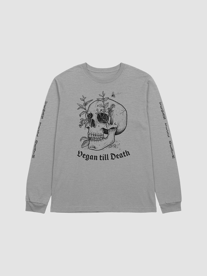 Vegan till Death long sleeve product image (10)