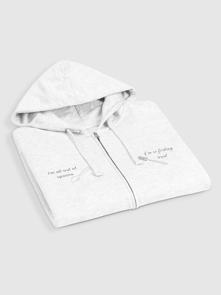 Sporking Tired Zip Hoodie product image (1)