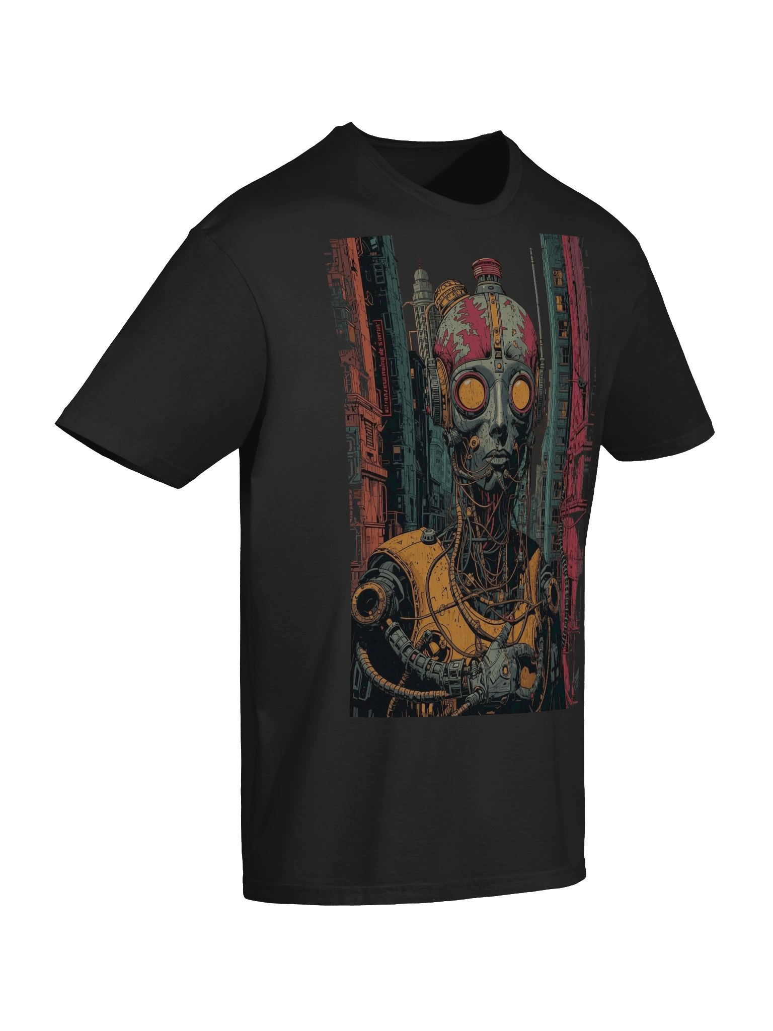 Dystopian Cyborg Punk T-Shirt product image (7)