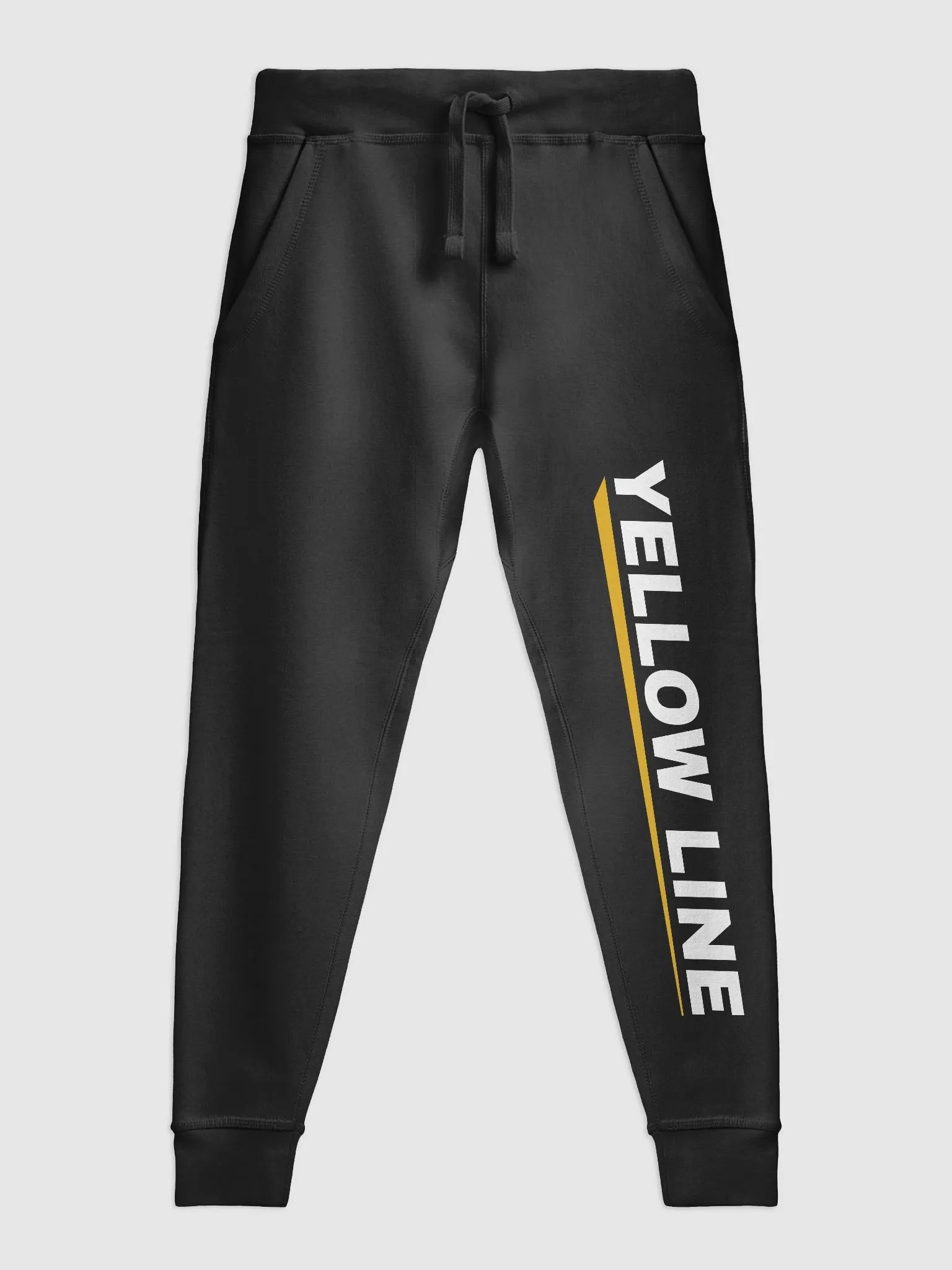 Yellow Line- Retro Revival Fleece Joggers product image (1)