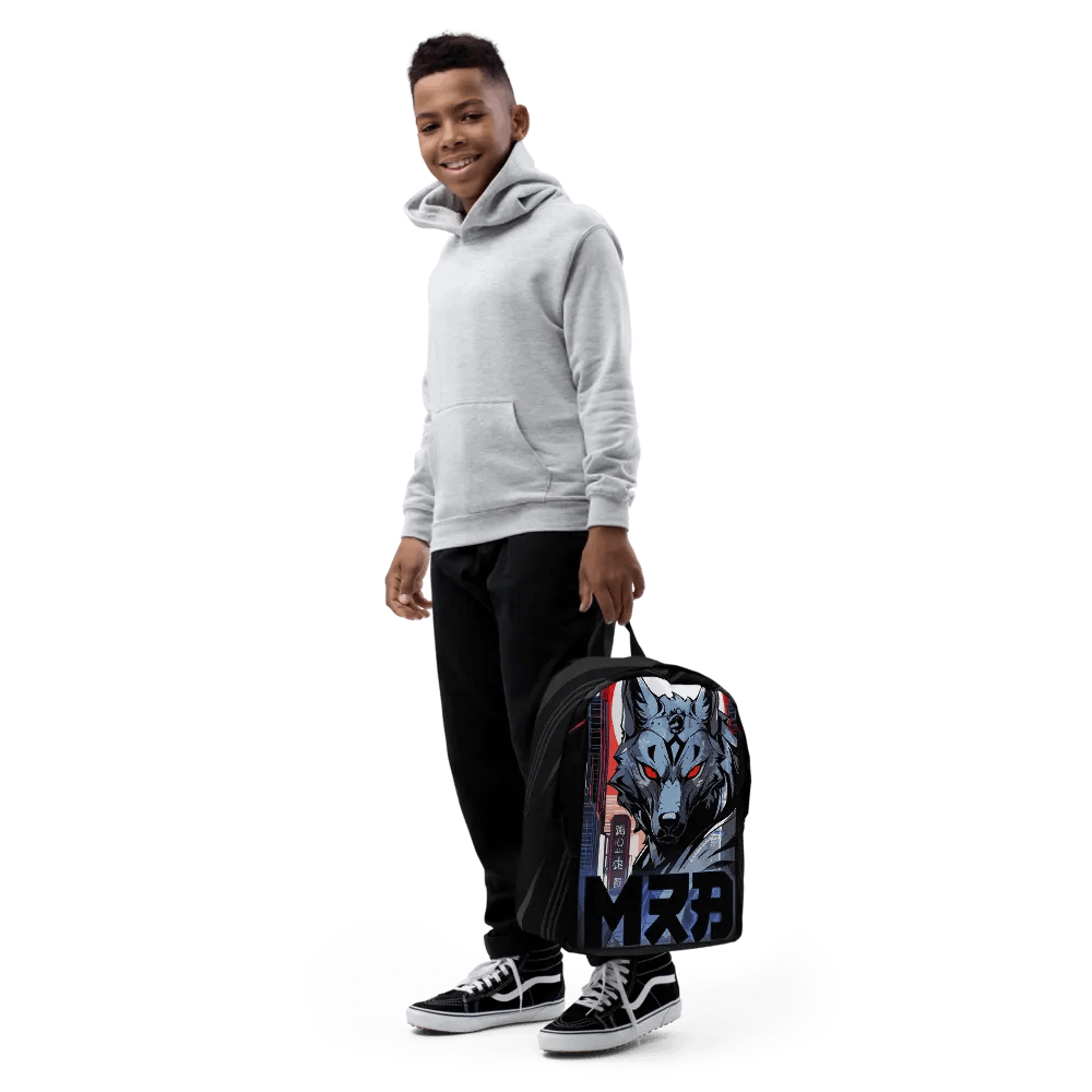 Cyberwolf All-Over Print Backpack product image (9)