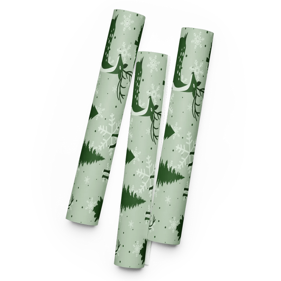 Reindeer Wrapping paper product image (5)