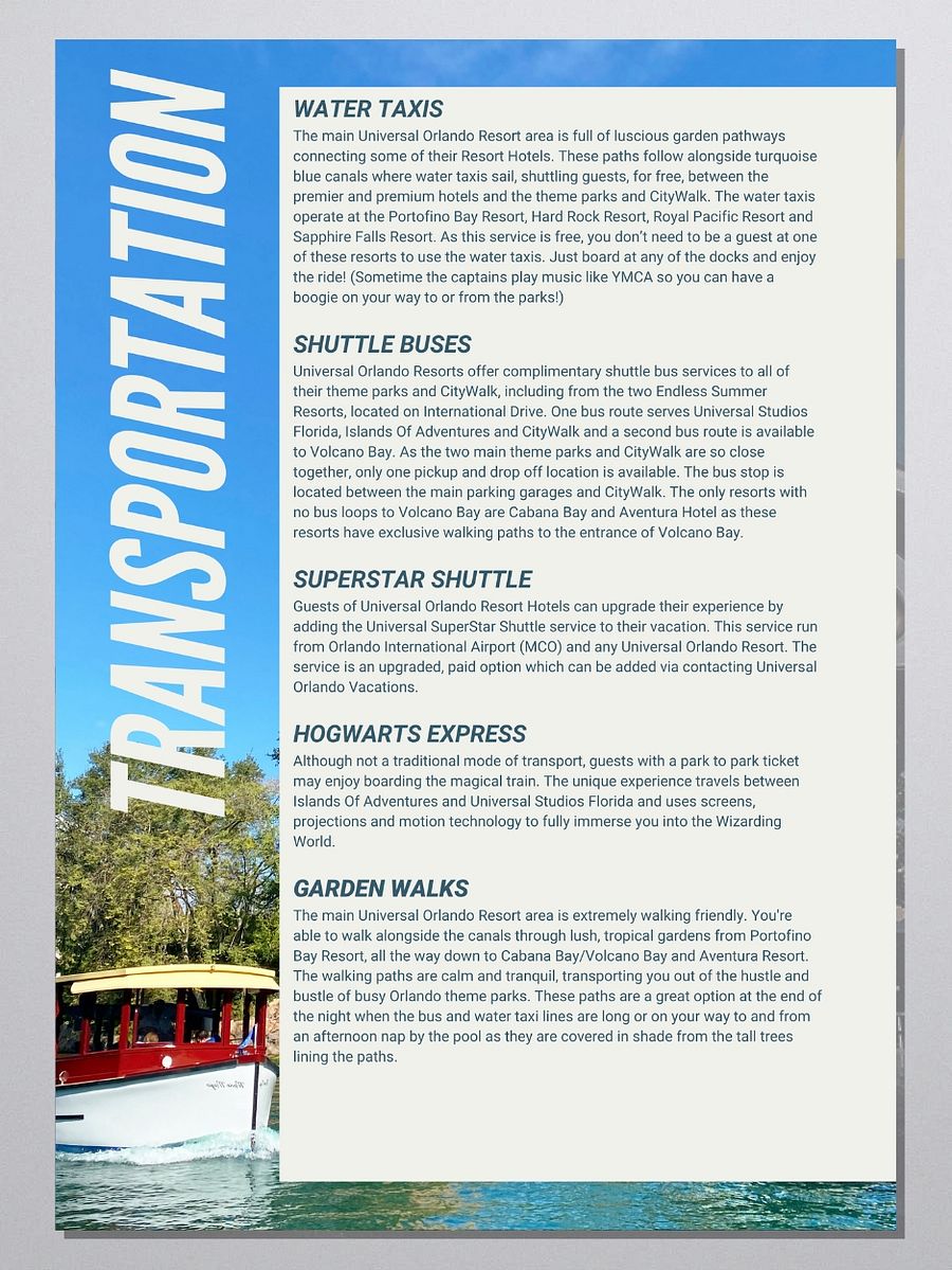Universal Orlando Resort Planner and Guide (Digital Product) product image (3)