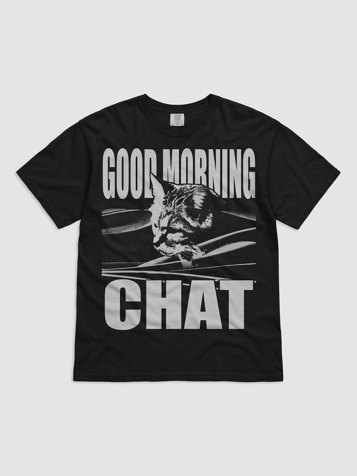 GOOD MORNING CHAT TEE product image (1)