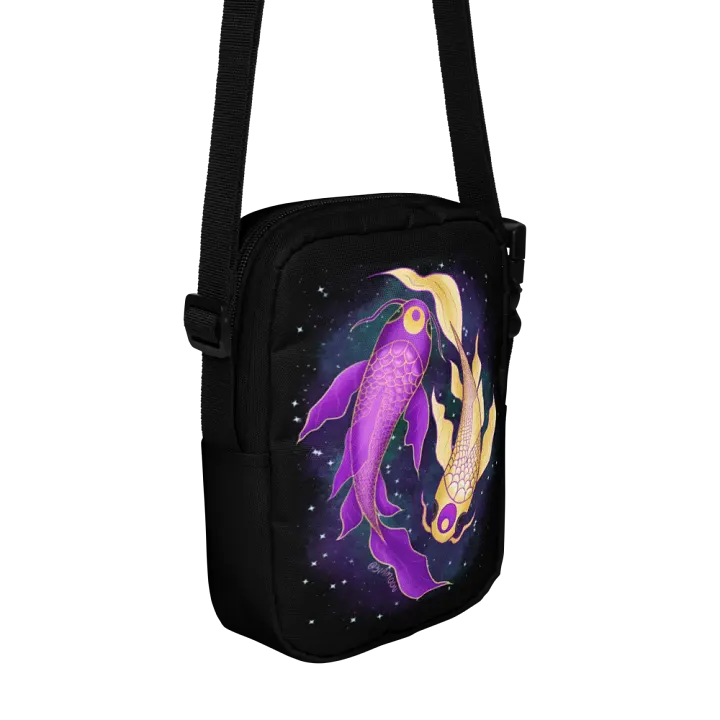 Moonie Koi & Blossoms Crossbody Bag product image (2)