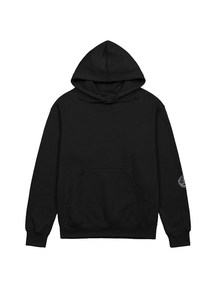 Minimalist B&W Miss Shorty Midweight Hoodie product image (1)