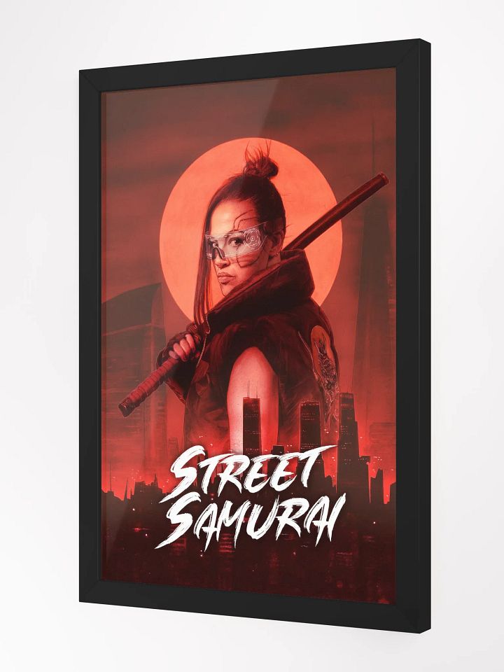 Framed Street Samurai Poster product image (2)