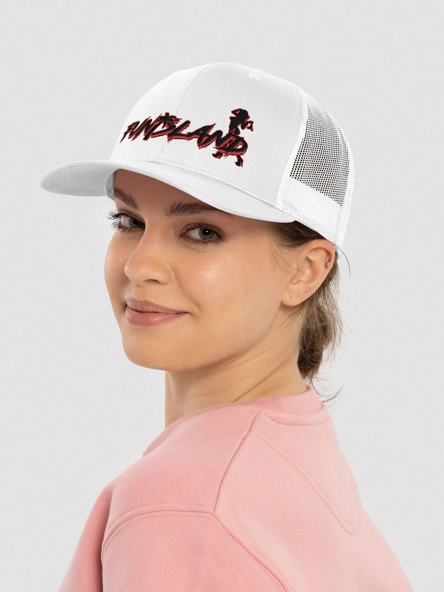 Embroidered Trucker Snapback Hat product image (28)