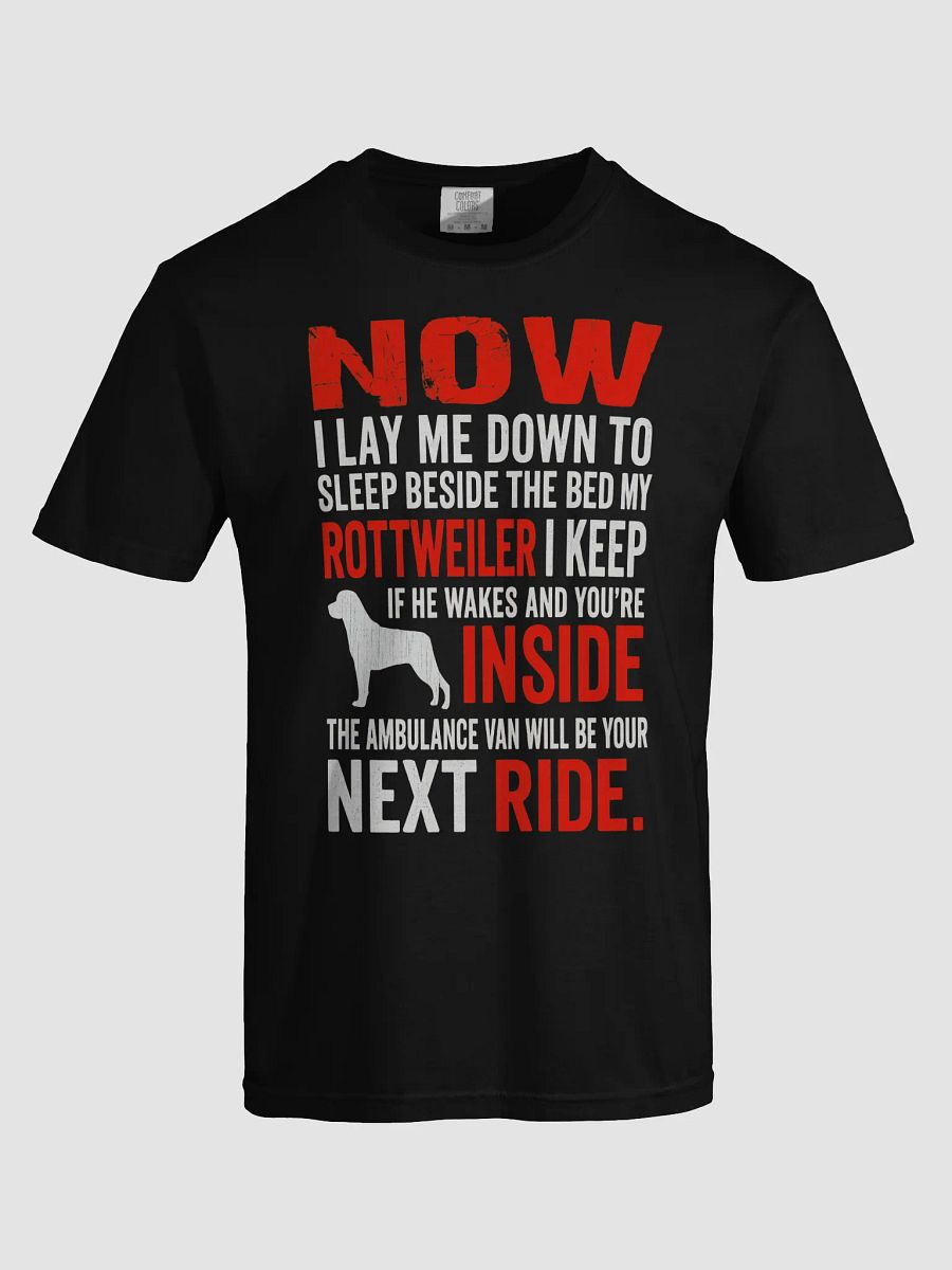 Now I Lay Me Down To Sleep, Beside The Bed My Rottweiler I Keep product image (21)
