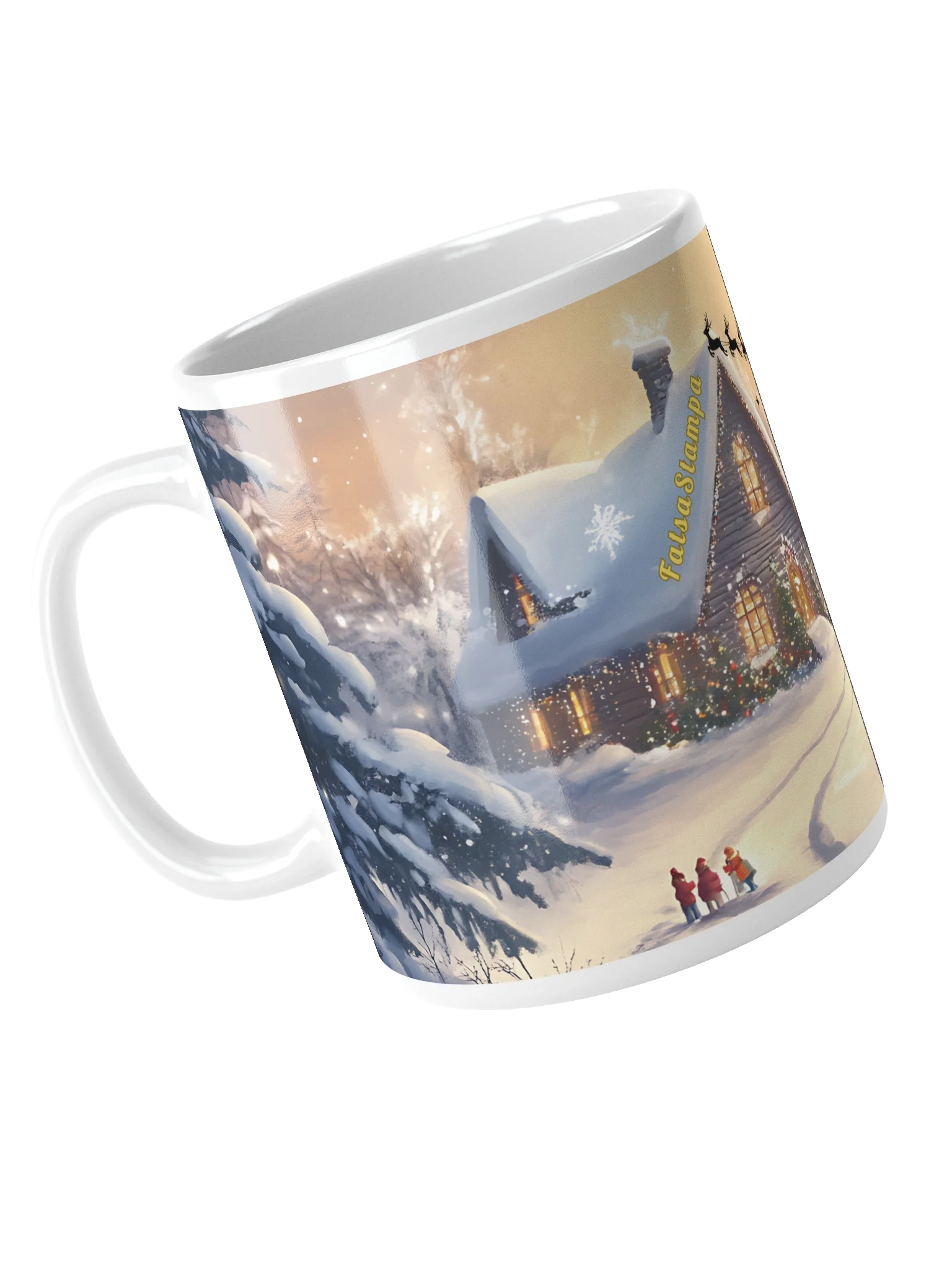 Festive Cabin Christmas Mug product image (11)