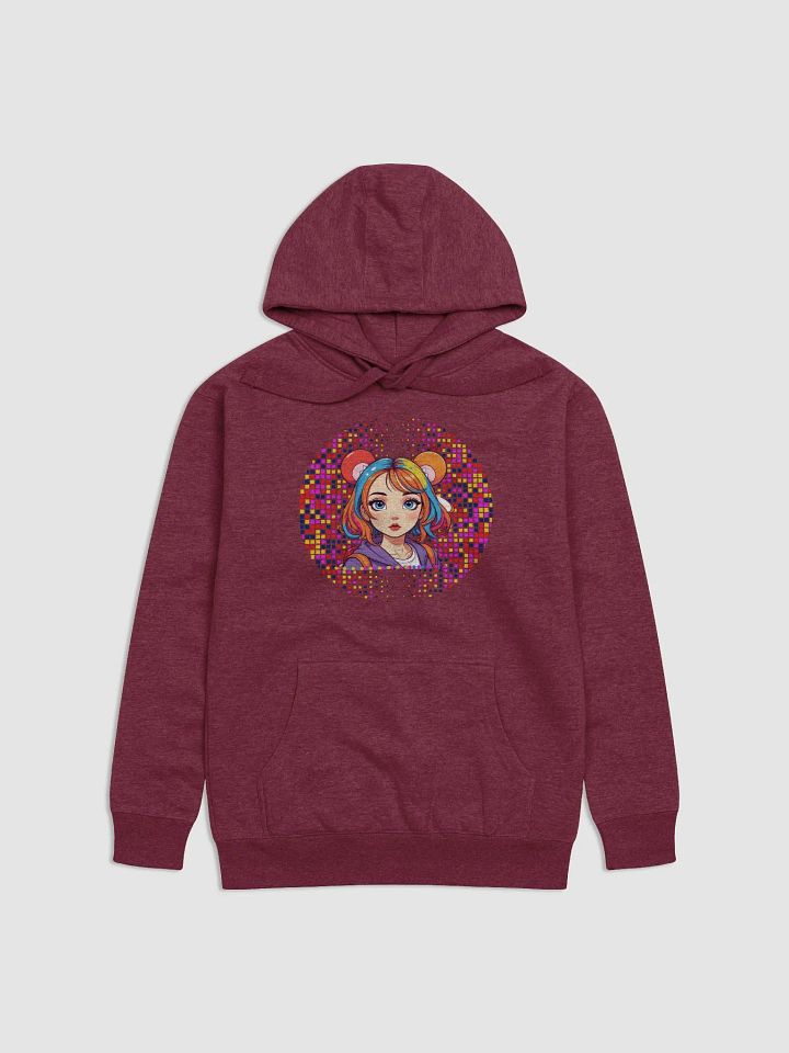 Vibrant Multicolored Character Premium Hoodie product image (2)