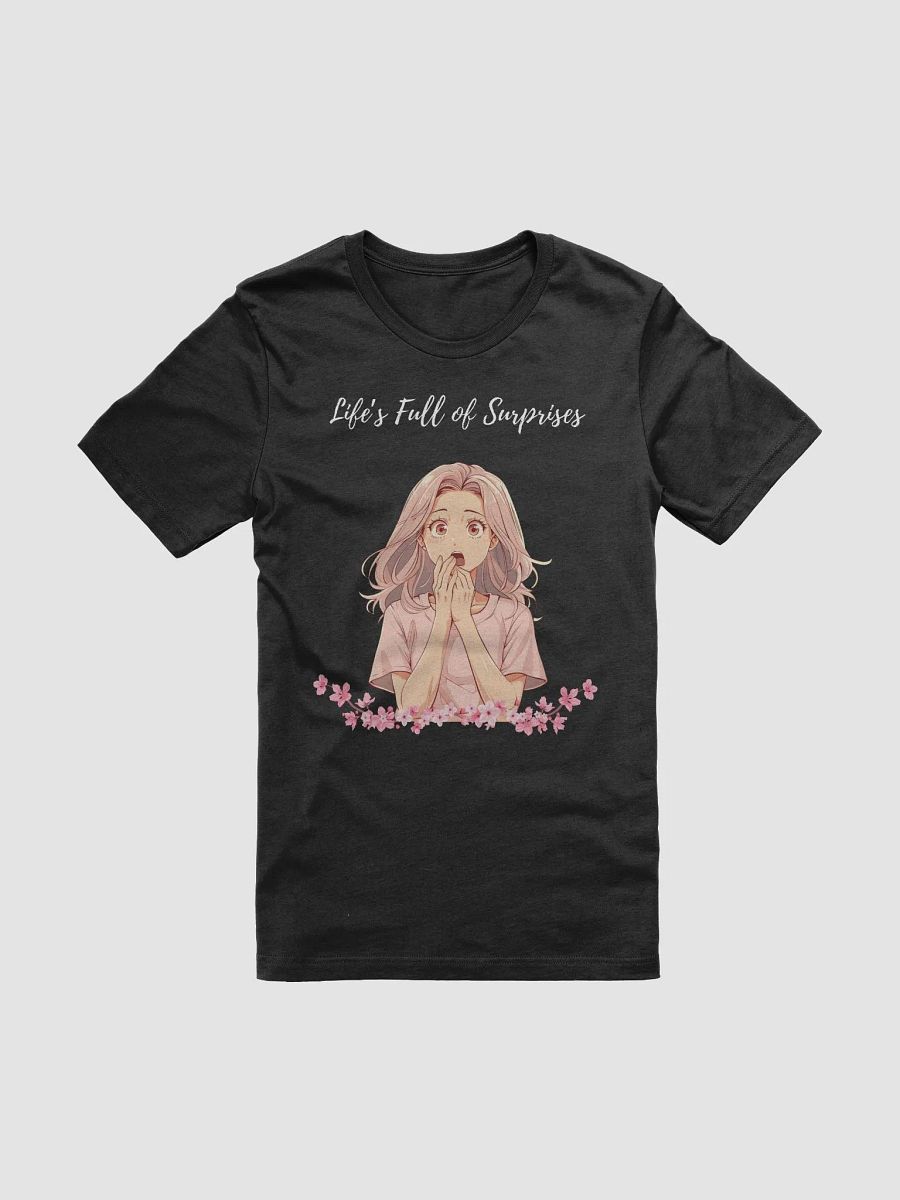 Surprised Pink Anime T-Shirt product image (1)