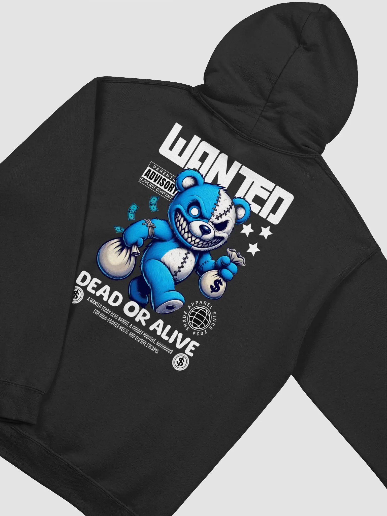 Wanted Bear Bandit Hoodie product image (4)
