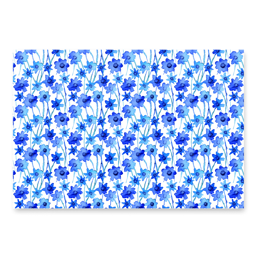 Blue Borage Paper Sheets product image (3)