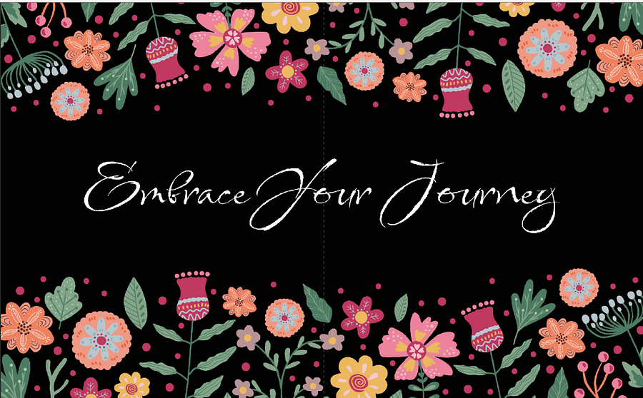 Embrace Your Journey Water Bottle - Black product image (6)