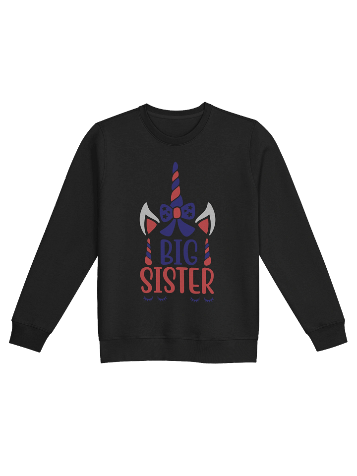 Big Sister Unicorn Organic Sweatshirt product image (3)