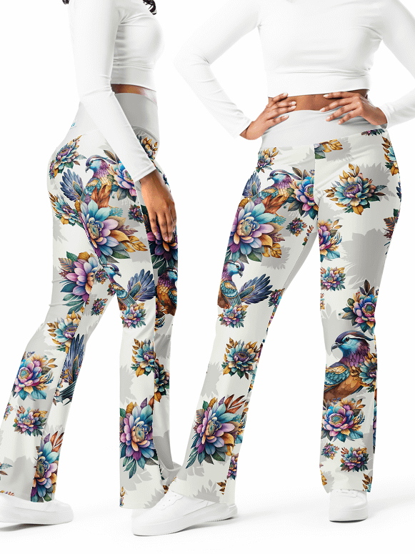 Garden of EDEN-Flare Leggings product image (6)
