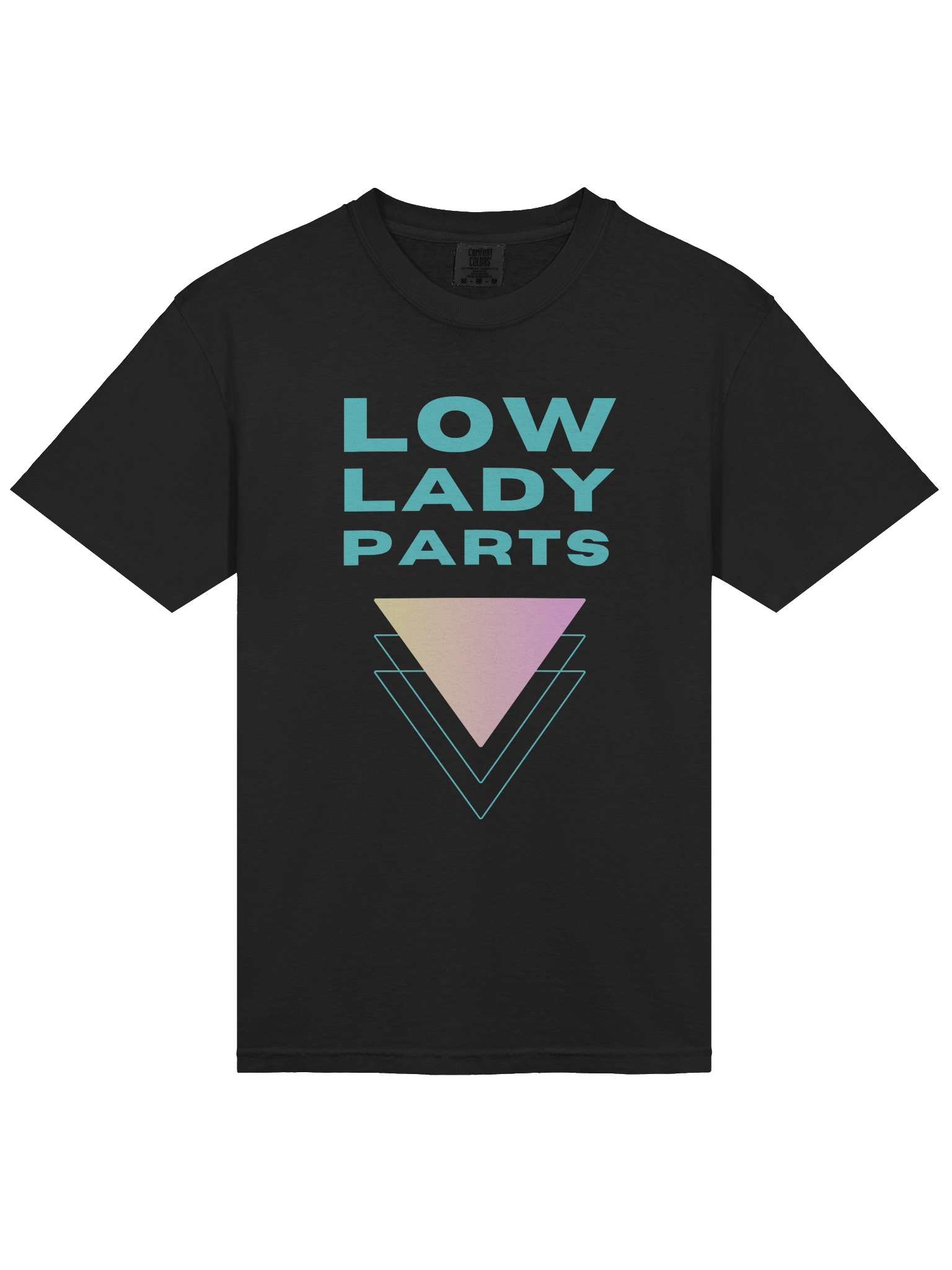 low lady black tee product image (3)