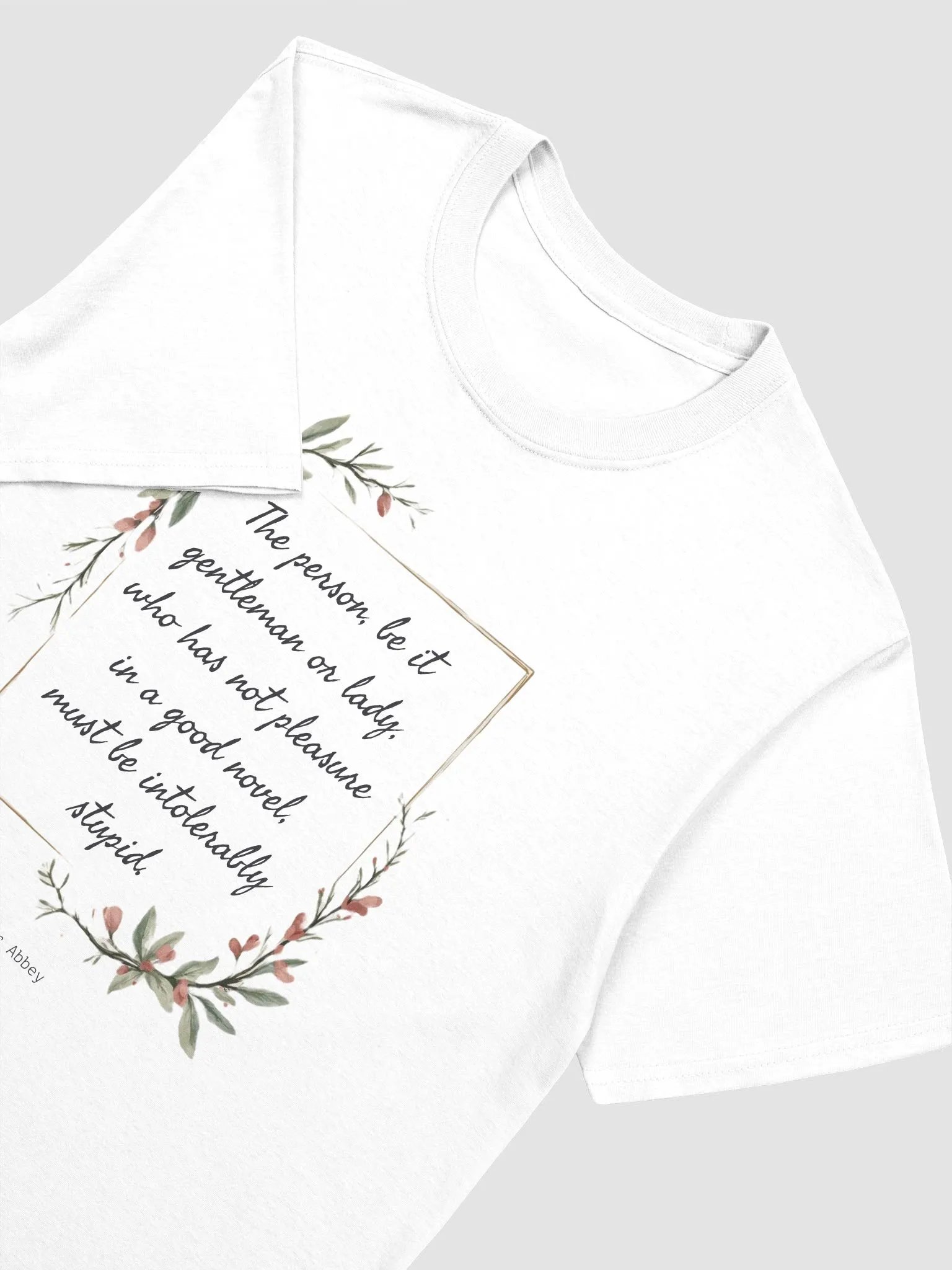 Pleasure in a Good Novel Austen T-Shirt product image (3)