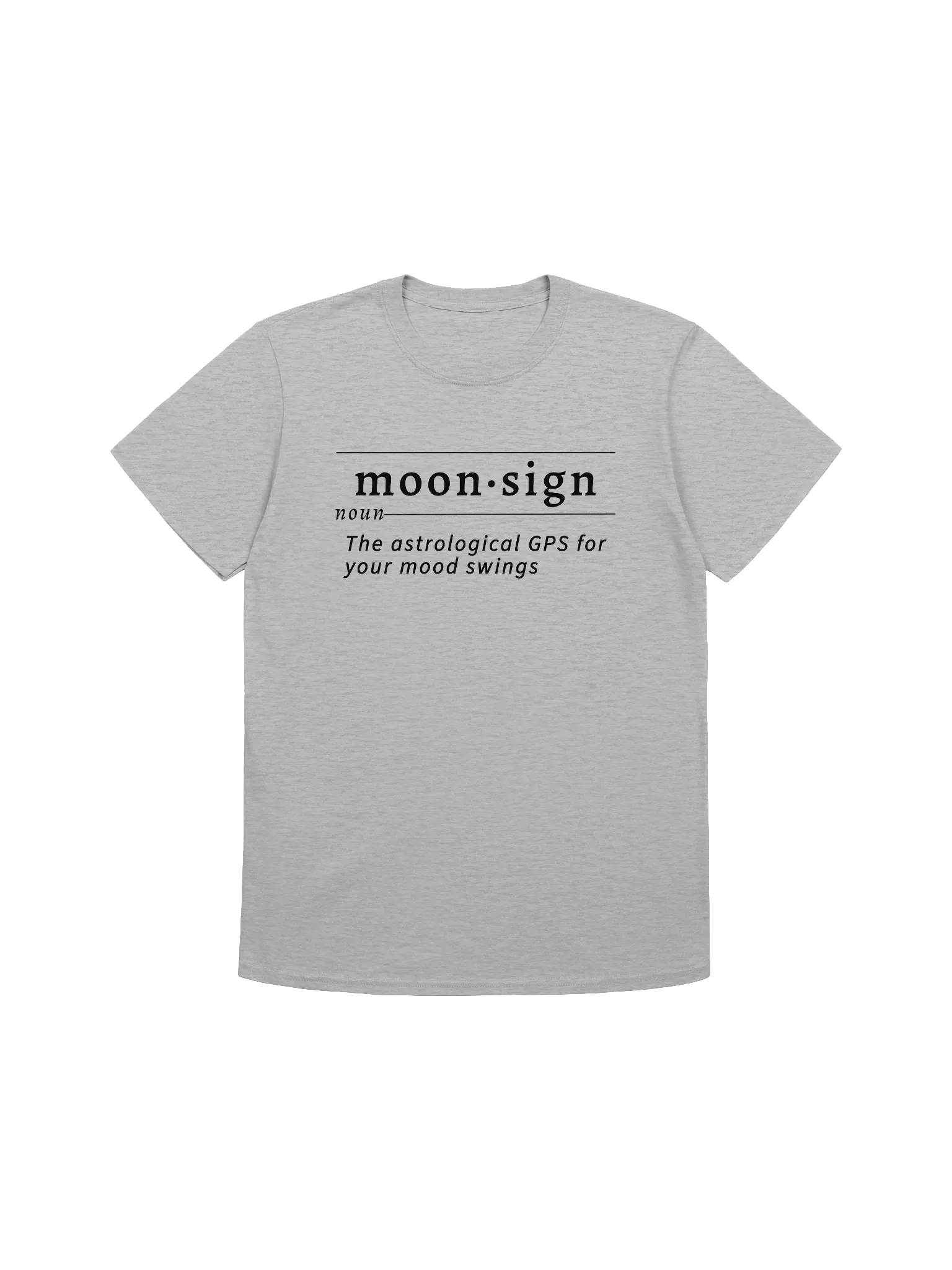 Moon Sign Def Unisex Tee v1 product image (1)