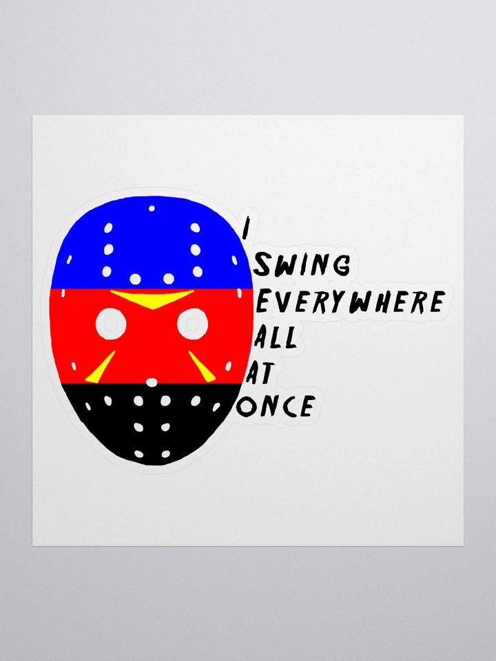 Poly Jason Sticker product image (1)
