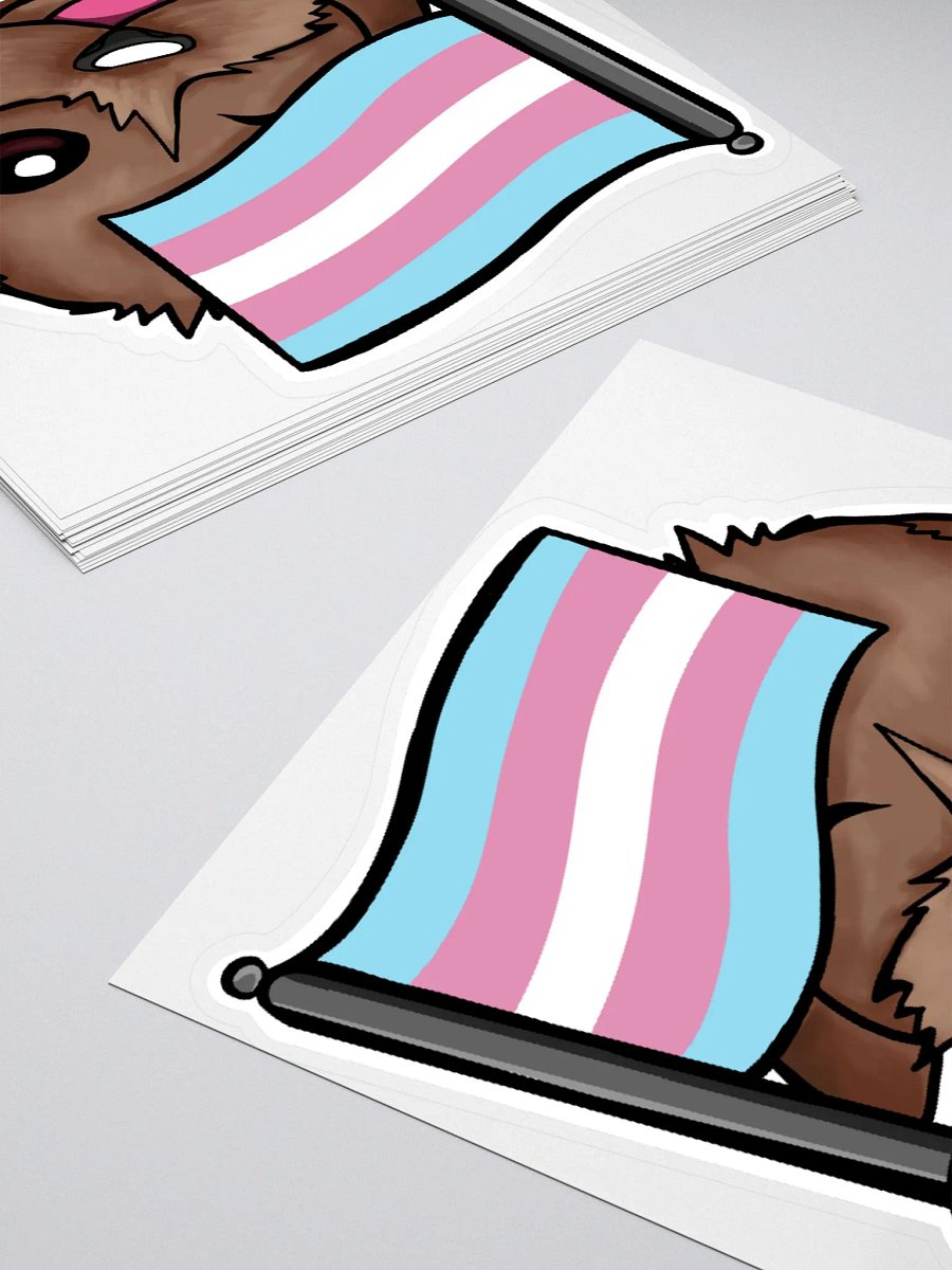 Transgender Pride Pablo Sticker product image (4)