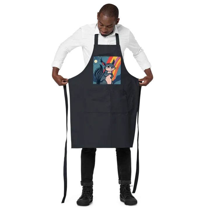 Starry Night Squirrel Apron product image (2)