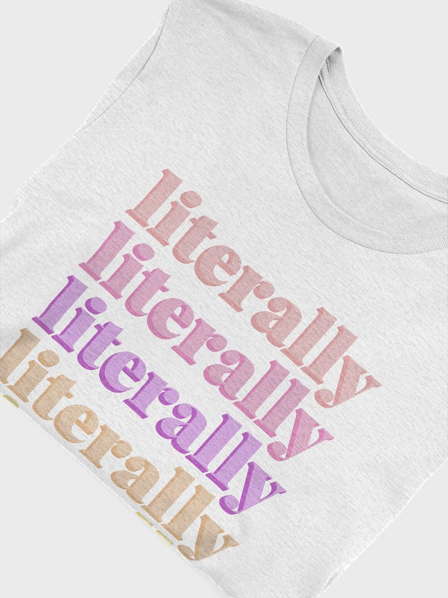 Literally T-shirt - Multi product image (5)