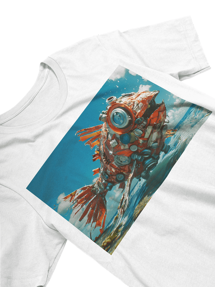 Surreal Marine Debris Ocean Pollution Fish T-Shirt product image (2)