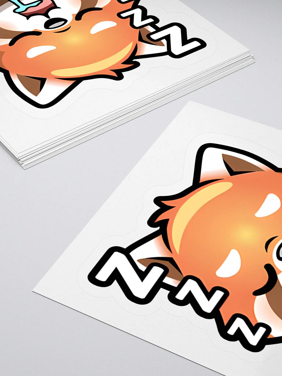 Dreamy Red Panda Sticker Set product image (12)