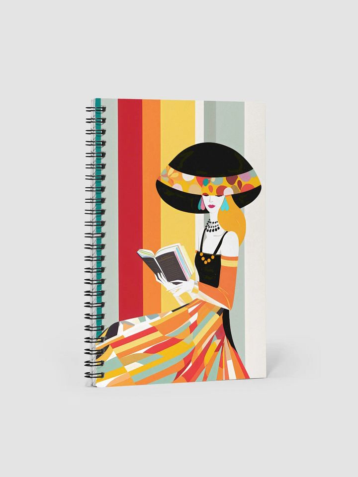 Chic Reader's Retreat Spiral Notebook product image (1)