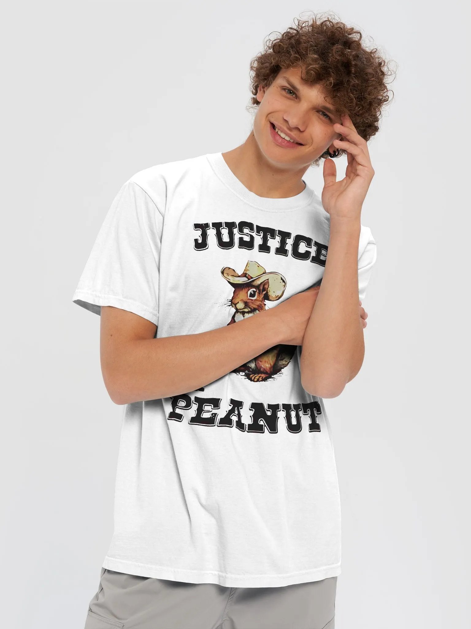 Squirrel Cowboy Justice For Peanut Shirt product image (6)