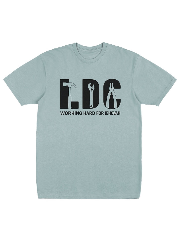 LDC Volunteer Tee – Heavyweight Cotton | Working Hard for Jehovah product image (1)