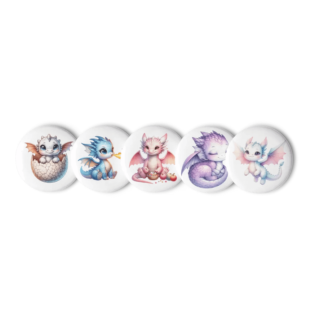 Dragon Pin Buttons product image (1)