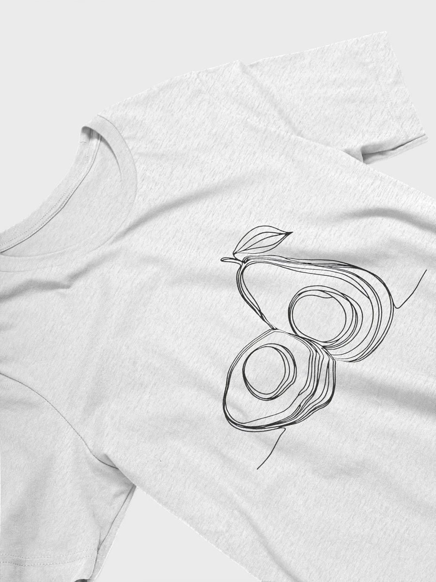 Avocado Line Art Unisex Tee product image (29)