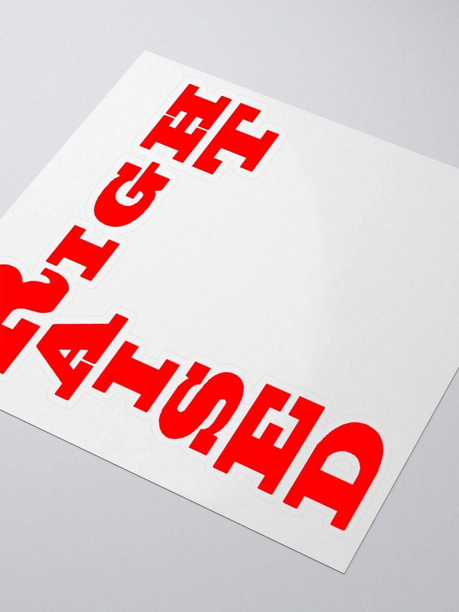 Raised Right Sticker product image (7)