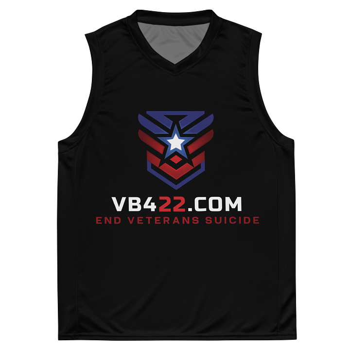 VETERAN BIKERS FOR 22 BASKETBALL JERSEY product image (2)