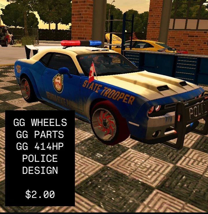 State Trooper Muscle Car Challenger product image (1)