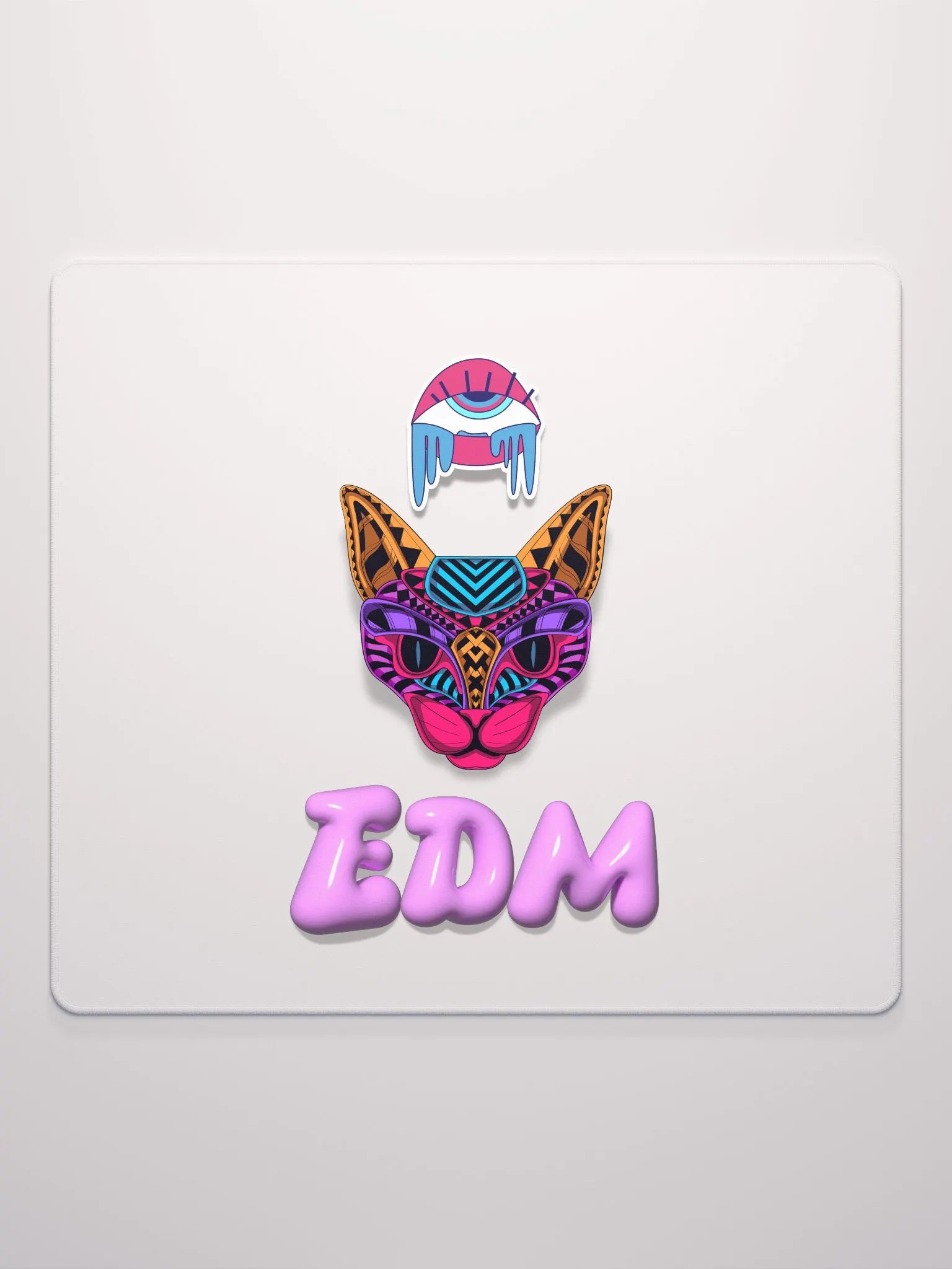 Eye <3 EDM Gaming Mouse Pad product image (4)