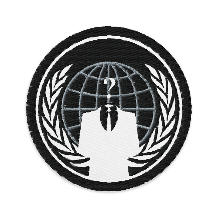 Anonymous Patch Gray & Black product image (1)