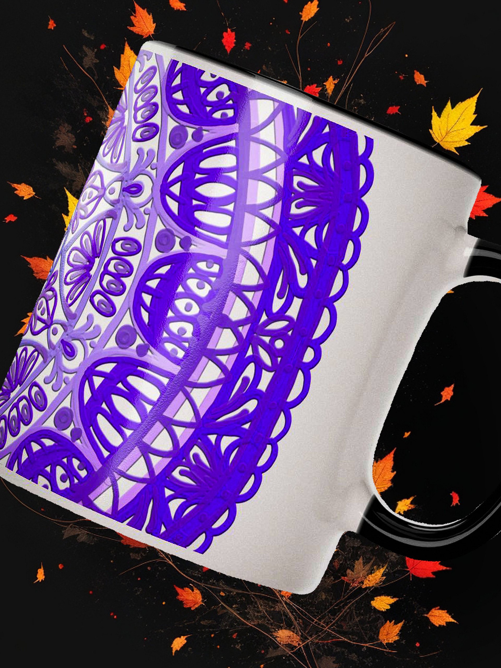 Mystic Mandala Magic Ceramic Mug product image (1)