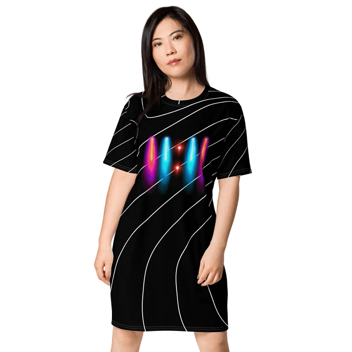 11:11 Parallel Void All-Over T-Shirt Dress product image (1)