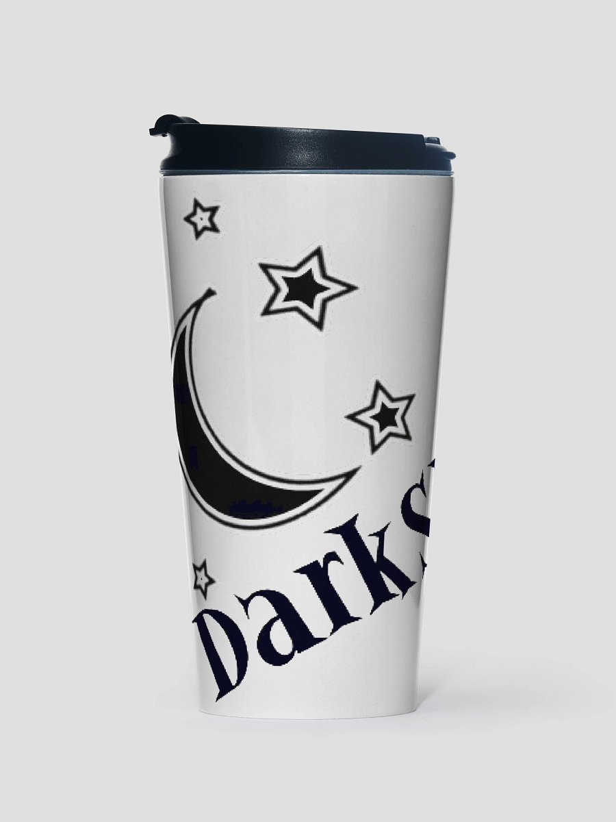 DarkSky Logo Stainless Steel Travel Mug (Black) product image (1)