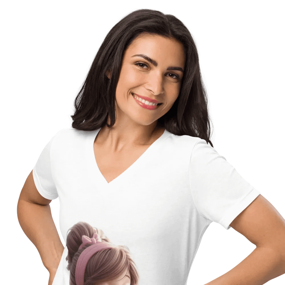 Bella+Canvas Women's Relaxed V-Neck T-Shirt product image (10)