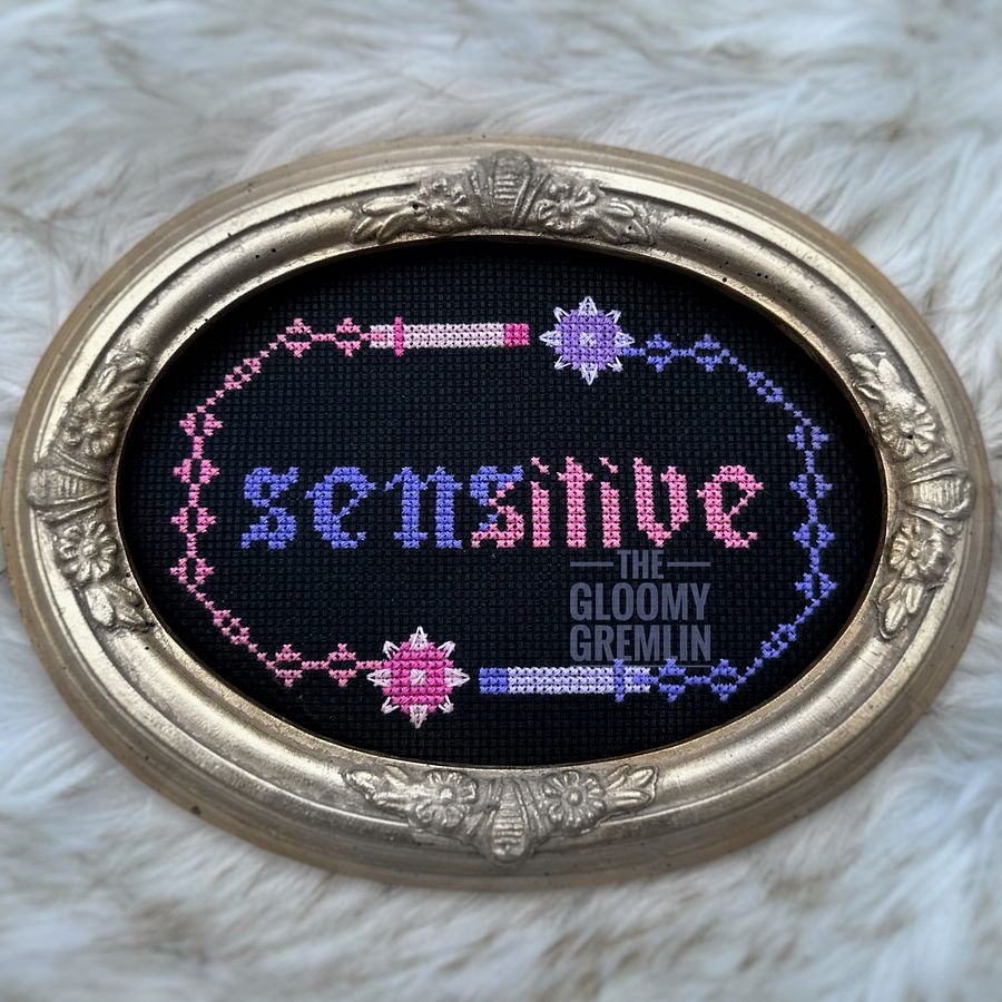 Sensitive - Cross Stitch Pattern product image (1)