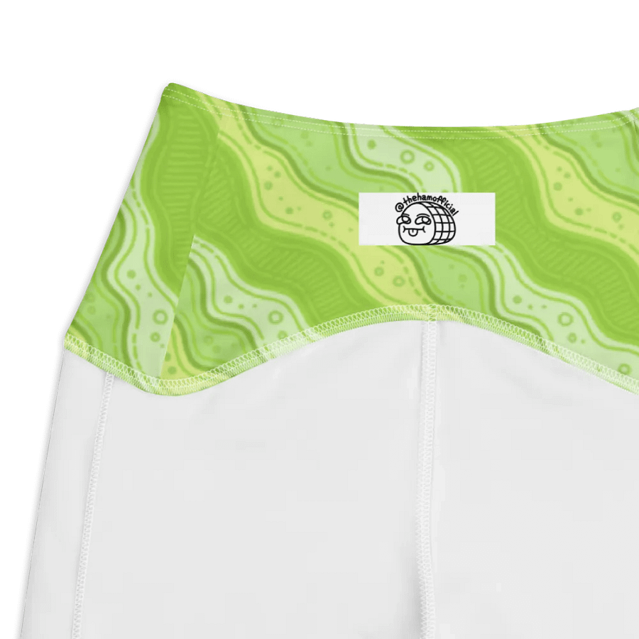 Green Wiggle Leggings (With Pockets!!) product image (7)